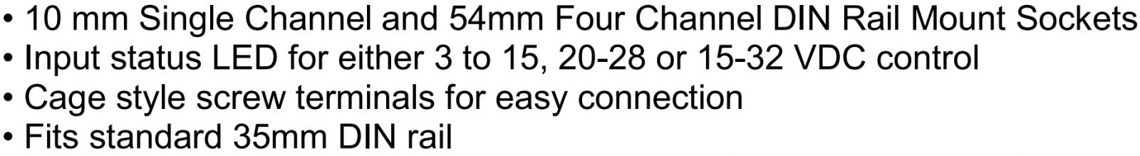 תושבת פס דין לממסרים מצב מוצק CRYDOM DRS1